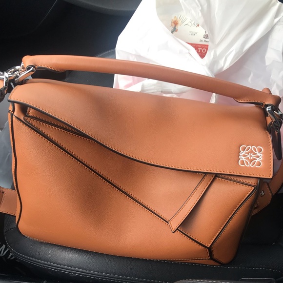 Loewe Handbags - Loewe Tan Puzzle Bag